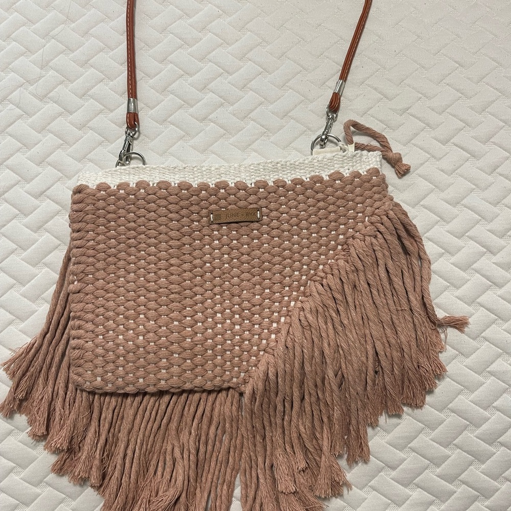 June + Rya fringe purse